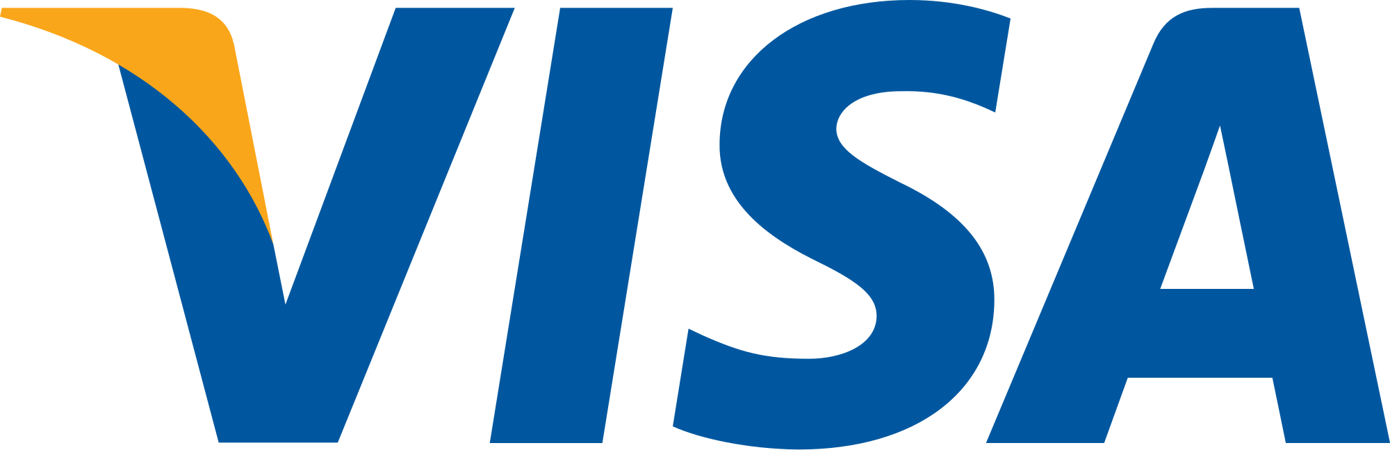 The Visa Card logo.